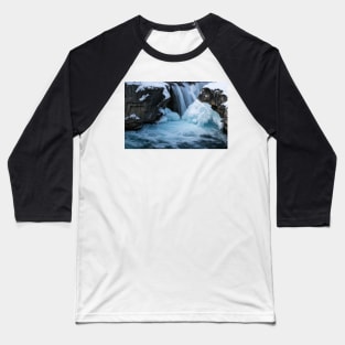 Elbow Falls in the Winter Baseball T-Shirt